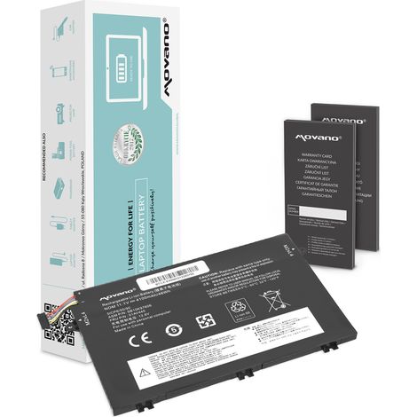 Batterie 01AV445 pour Lenovo ThinkPad E14 E15 E480 E580 E590 (1/5)