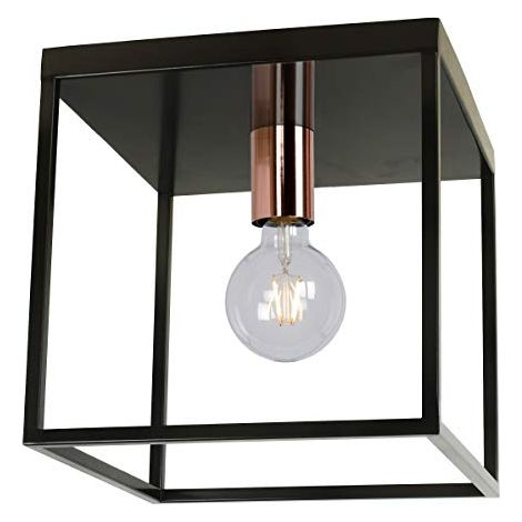 LUCIDE Arthur Lampadario 40 W, Noir, Cuivre (1/3)
