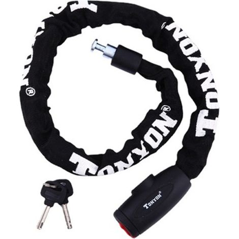 Chaîne antivol pour vélo, offrant une protection antivol sur les parkings et en voyage.-AquaForge (1/5)
