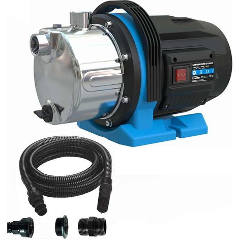 Güde Gartenpumpe GP 1045 E 1000 W, 4500 l/h,Saugschlauch 4m, Gartenbewässerung