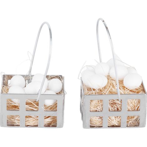 Panier miniature 1:12 pour poupée avec œufs, accessoire de rangement pour cuisine de poupée, jouet modèle DIY pour enfants (1/5)