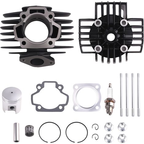 60 cc Big Bore Head Piston Cylinder Barrel Kit For Yamaha PW50 60cc PY QT PW 50 (1/5)