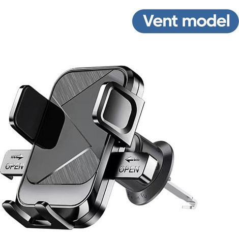 Support universel pour téléphone de voiture à 360° avec ventouse pour téléphones de 4,7 à 7 pouces, à fixer sur le tableau de bord ou le pare-brise. (1/5)