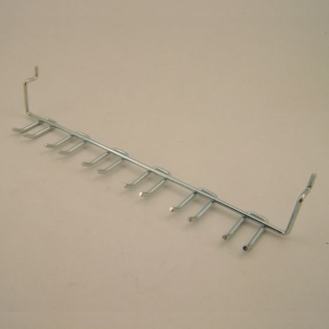 Mottez – Râtelier pour 6 outils – B262S – Barre aimantée pour outils – Pour espaces confinés – Installation facile