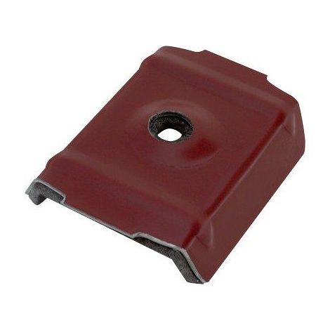 CAPPELLOTTO COPERTURE GRECATE - GRECA MM 15/19 ROSSO SIENA RAL3009 CF=PZ 100- 1 confezioni