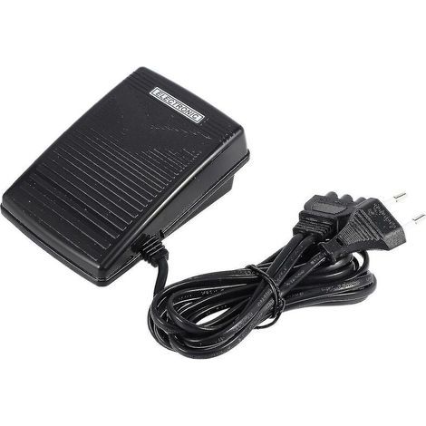 Foot Control With Power Cord Pedal Control Eu Plug 200-240v Black (1/3)