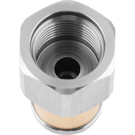 Buse rotative de nettoyage de canalisations d'égout sous pression en acier inoxydable SS304, 3/8 BSP femelle (1/5)