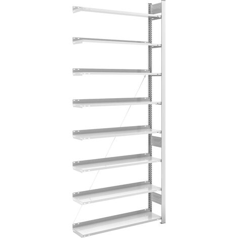 hofe, Rayonnage emboîtable d'archivage, RAL 7035, hauteur (1/2)