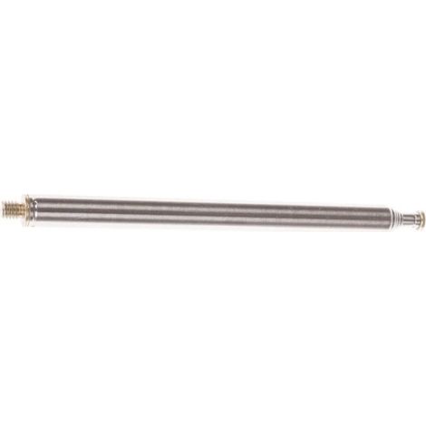Antenne télescopique de télécommande radio, filetage extérieur M6 à 6 sections, longueur totale fermée : 13,8 cm, longueur totale déployée : 62 cm. (1/2)