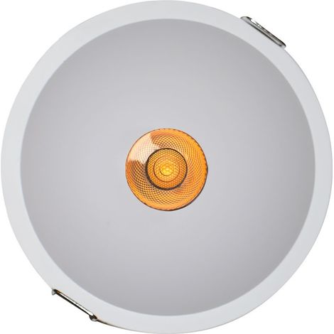 Spot LED encastrable 11W "KOPPA" - Optique 15º - Coupe Ø 100mm - - Blanc