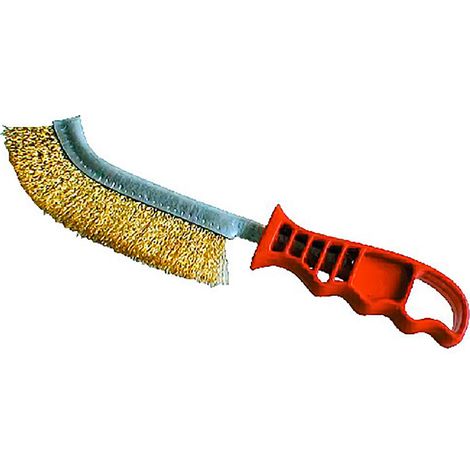 Brosse métal convexe pour étriers de freins, longueur 250 mm - AUTOBEST (1/2)