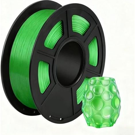 Filament PLA Pro Bleu 1kg de 1.75 mm avec Précision Dimensionnelle de +/- 002 mm 1 Bobine Résistance pour Imprimantes 3D FDM Vert (1/5)
