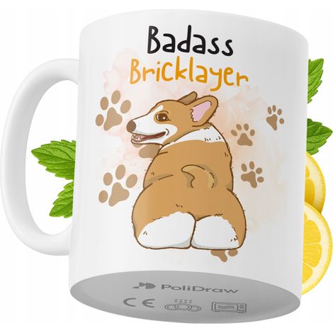 Lustige Tasse für Maurer – Kaffee- oder Teetasse mit witzigem Textdesign – ideal für Geburtstage, Namenstage, Feiertage und besondere Anlässe. Hochwertige Tasse für Zuhause, Büro und Arbeit. Farbe: We