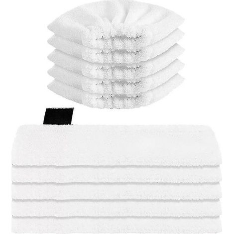 Filiyano-Lingettes de rechange pour nettoyeur vapeur Kärcher Easyfix SC2 SC3 SC4 SC5, lingettes de nettoyage de sol en microfibre Db) (1/4)