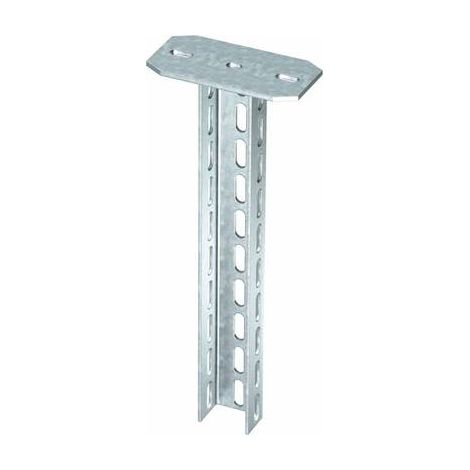OBO Bettermann Varilla de suspensión con placa de cabeza soldada 70x50x2000 acero galvanizado en caliente, 6339298
