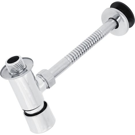 Langlebige manuelle Druckspülung aus Zinklegierung für Toiletten, Badezimmer, Hotels und Büros, zuverlässiges Spülwerkzeug. (1/5)