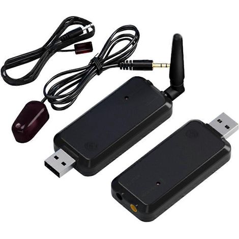 Répéteur infrarouge sans fil compatible avec la télécommande de plusieurs appareils électroménagers (prise européenne). (1/5)