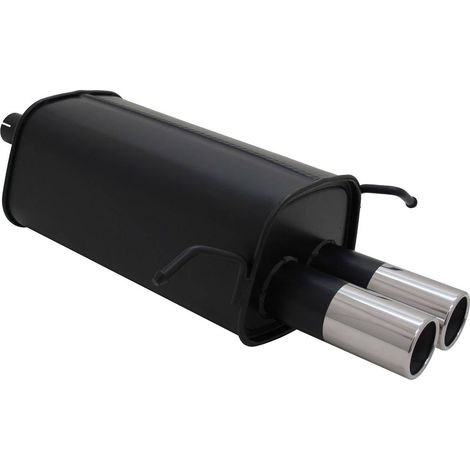 Silencieux Echappement Mercedes Classe C W203 00-07 - 2x76mm-13740772