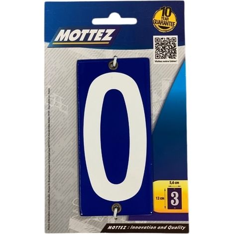 Numéro de maison chiffre 0 (1/3)