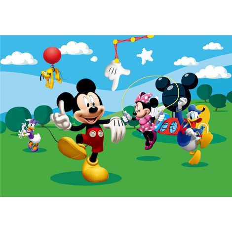 Papier peint La Maison de Mickey Disney 360X254 CM (1/3)