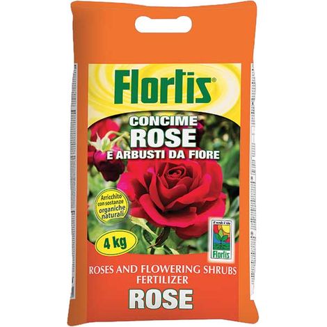 CONCIME PER ROSE-ARBUSTI DA FIORE 4KG FLORTIS (1/2)