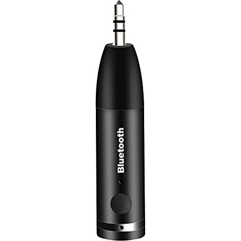 Adaptateur Bluetooth Aux - Récepteur Sans Fil 3,5 mm - Pour Autoradio Stéréo Maison Casque - Bluetooth 5,0 - Portée 10 m - Noir (1/5)
