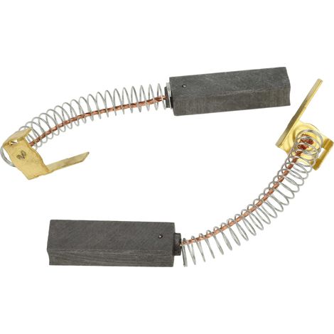 vhbw 2x Carbon Brush Motor Brush 32.2 x 6.4 x 10mm for Various Vacuum Cleaners