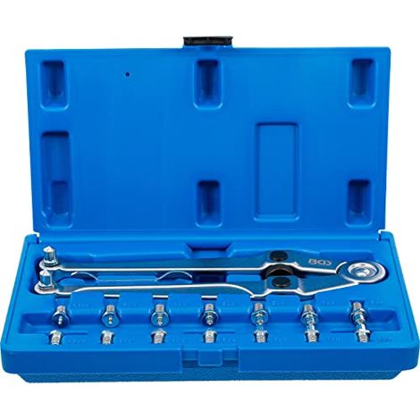 BGS Set di Chiavi Regolabili in Acciaio 245 mm (1/4)