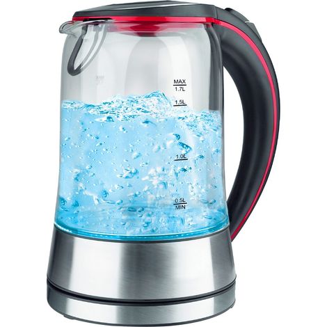 Bouilloire électrique - bol en verre - 1.7L - Triomph ETF1580