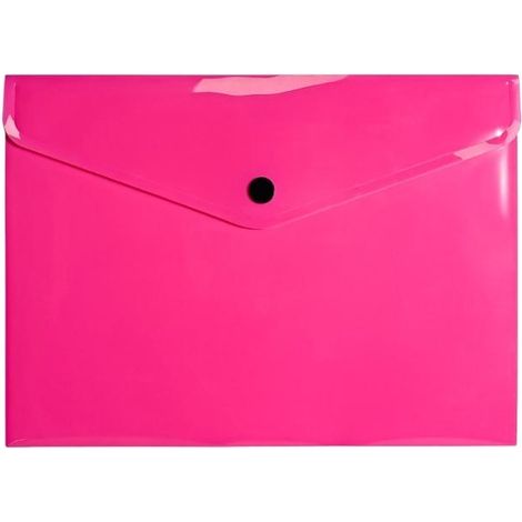 A5 PP neonpinker Briefumschlagmappe