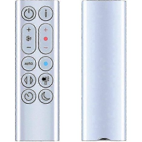 Nouvelle télécommande de remplacement pour ventilateur purificateur d'air/chauffage Dyson Pure Hot + Cool HP04 HP05 HP06 HP09 (argenté) (1/5)