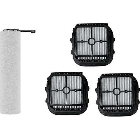 4 brosse rouleau et filtre pour JONR ED12 Pro Max sans fil aspirateur eau/poussière aspirateur brosse filtre (1/5)
