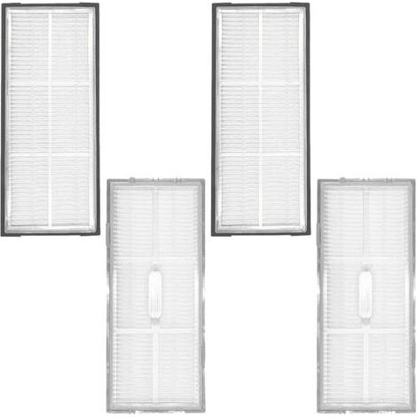 Pair Lot de 4 filtres pour Roborock S7, Accessoires pour Roborock S7 Max Ultra, Pièces de rechange pour Roborock S7 pour Roborock S8/S8+/S8 Pro Ultra/S7/S7 Maxv/S7 Maxv Ultra/S7 Max Ultra/S7 Pro Ultra (1/5)