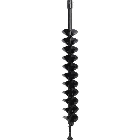 Mèche de tarière terrestre 100x800mm double lame pour plantation agricole, perçage de trous de semis (1/5)