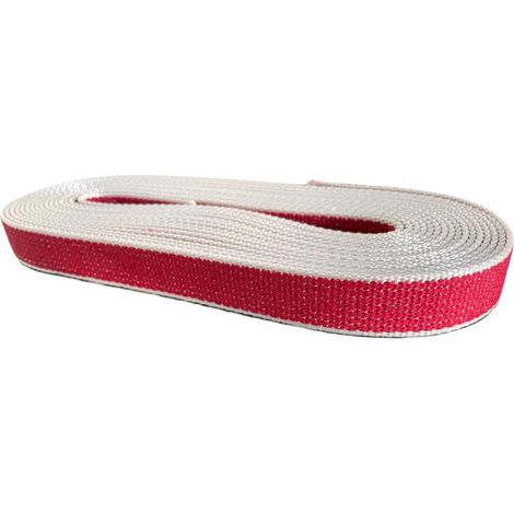 Cintino in cotone 22 mm per Tapparella Colore Rosso da 5,5 metri per finestre