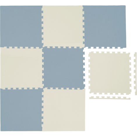 8 Piezas Alfombra Puzzle para Niños - 50x50 - Colchoneta EVA - Manta de Juegos (1/5)