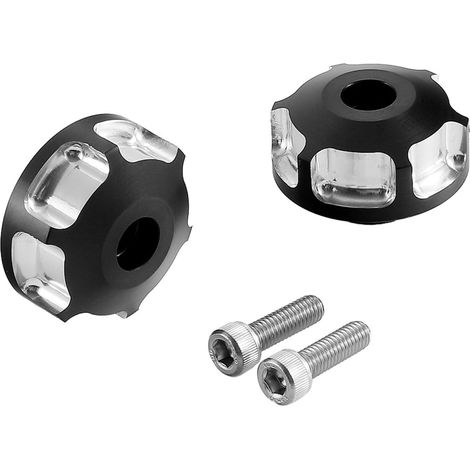 Capuchons d'extrémité de guidon pour 2013–2016 en alliage d'aluminium avec boulons, accessoires de véhicule (1/5)
