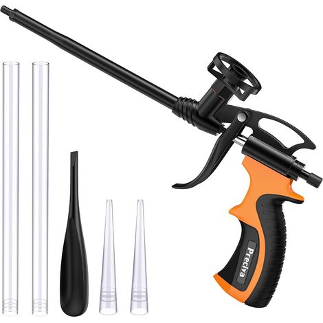 Pistolet à Mousse, Pistolet à Mousse de Mise à Niveau, Pistolet à Mousse Polyuréthane Extensible, Pistolet pour Mousse pour Remplissage, Scellement, Calfeutrage (1/5)