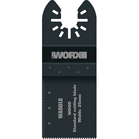WORX WA5012 - Lama larghezza: 35 mm per taglio Legno, gesso, plastica, PVC, per Multifunzione Sonicrafter WX678/679/680/681/693 (1/3)
