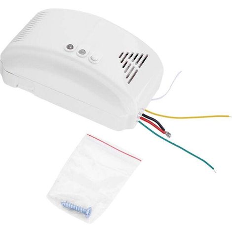 Détecteur d’alarme gaz naturel et GPL (propane/butane) pour camping-car et bateaux – Alimentation 12 V, certifié CE (1/4)