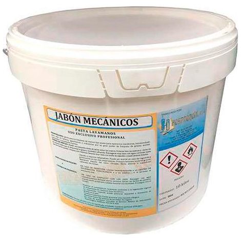 PASTA DE MANOS GRANULADA PARA MECÁNICOS HOSPROQUIN BOTE 10KG