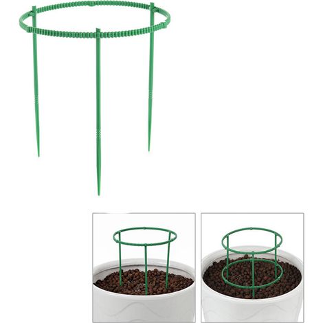 Support à orchidées Crabapple en 3 parties, pot de fleurs à plusieurs niveaux (1/5)