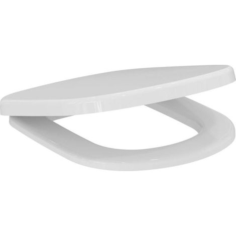 Ideal Standard – Abattant de toilette softclose 366x428x27 mm – Duroplast blanc – Fixation rapide – Pour WC adulte