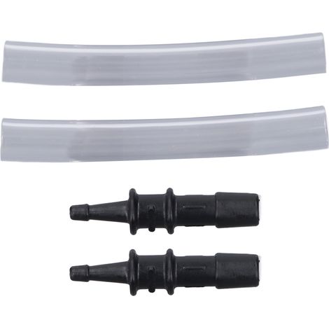 4 Raccords de Conversion Adaptateurs ABS 3/16 à 5/16 Pouce pour Tube Manomètre Jauge Pression RMA316 (1/5)