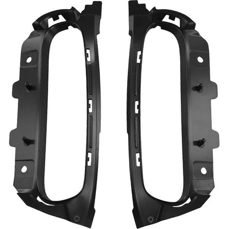 Grille d'aération latérale de pare-chocs avant avec cadre de feu antibrouillard pour Land Rover Discovery Sport 2020-2023 LR127530 LR127531 (1/5)