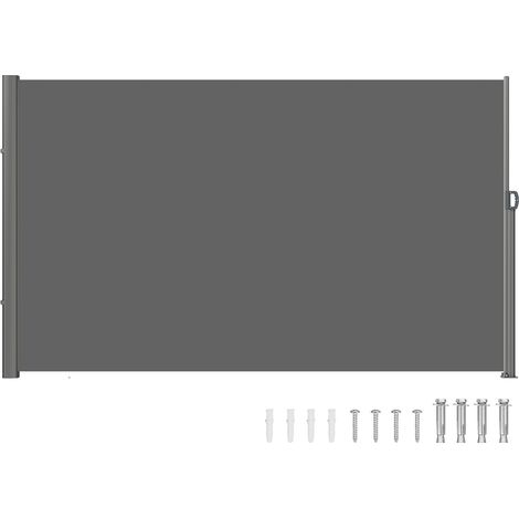 Paravent Retractable Exterieur Double 71x118pouces, Store Latéral Paravent Extérieur Rétractable, Auvent Store Latéral Enroulable Protège du Soleil ou du Vent (1/5)