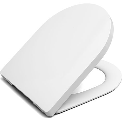 Villeroy & Boch O.novo WC-Sitz – Weiß – 44,5 cm x 37 cm – Antibakteriell – Absenkautomatik (1/5)