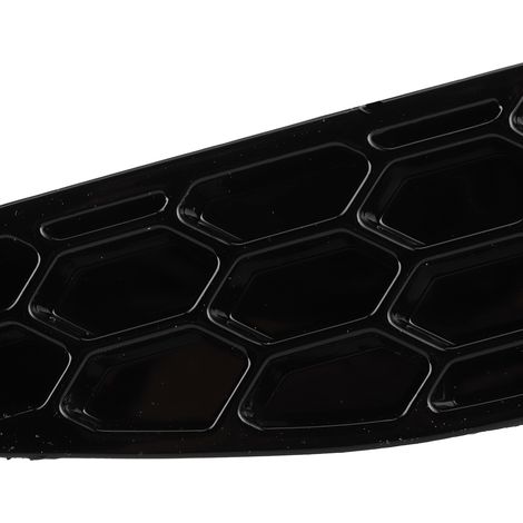 Modification auto 13-16 : Enjoliveurs de feux arrière nid d'abeille pour Volkswagen Golf 7 GTI - Paire d'enjoliveurs noirs brillants (côtés gauche et droit) (1/4)