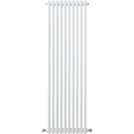 Acezanble Vertical Traditional Cast Iron Style Radiator 1500x470mm 2 Column White