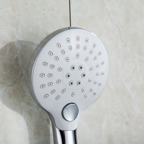 Doccetta cromata con 3 getti selezionabili (universale) - AquaForge (1/5)